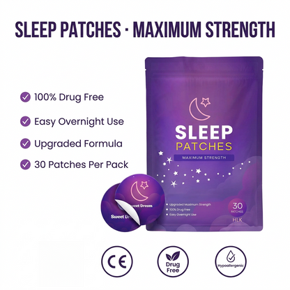 Hydra™ Natural Essential Oil Sleep Patches (30 Pieces)