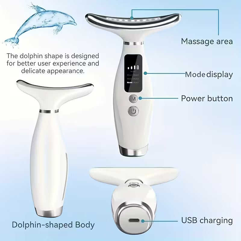 Hydra Glow Pro – 7-Mode Face &amp; Neck Lifting Massager