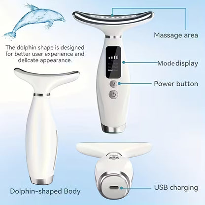 Hydra Glow Pro – 7-Mode Face &amp; Neck Lifting Massager